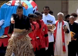Flashback to Ratu Sir Kamisese Mara's funeral in 2004