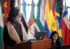 UN Special Rapporteur Francesca Albanese addresses The Hague Group Summit