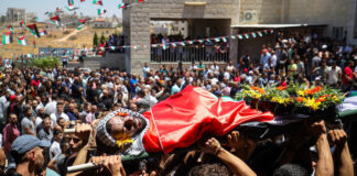 A funeral has been held in the occupied West Bank for both the young Palestinians killed by Israeli settlers, Sayfollah ‘Saif’ Mussalet, an American Palestinian from Tampa, Florida, and Muhammad Shalabi