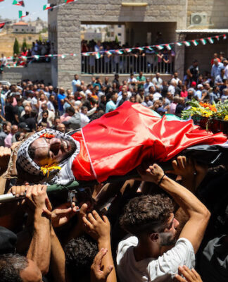 A funeral has been held in the occupied West Bank for both the young Palestinians killed by Israeli settlers, Sayfollah ‘Saif’ Mussalet, an American Palestinian from Tampa, Florida, and Muhammad Shalabi