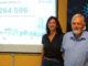 New Caledonia Census Chef de Mission Jean Philippe Grouthier (right) at the French national statistical institute INSEE