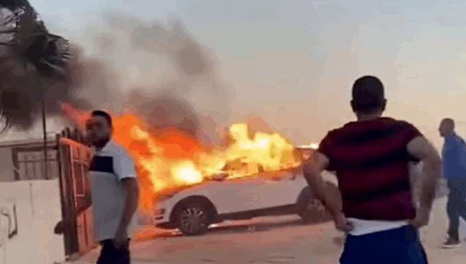 First-hand view of peacemaking challenge in the ‘Holy Land’ Zionist settllers attack Palestinian homes and cars at the village of Kafr Malik, northeast of Ramallah, in the occupied West Bank