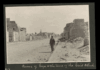 Caption reads "ruins of Gaza at the time of the Great Attack". 1917.