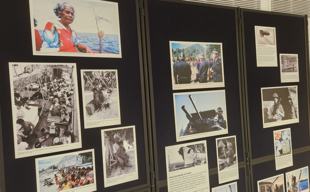 "Heroes" and "Villains" of the Pacific . . . part of the exnhibition