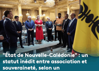 How Kanaky New Caledonia's public broadcaster NC La 1ère reported the news