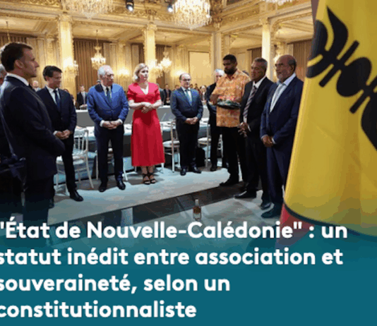 How Kanaky New Caledonia's public broadcaster NC La 1ère reported the news