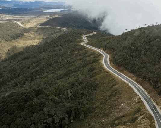 The 4330 km Trans-Papua Highway