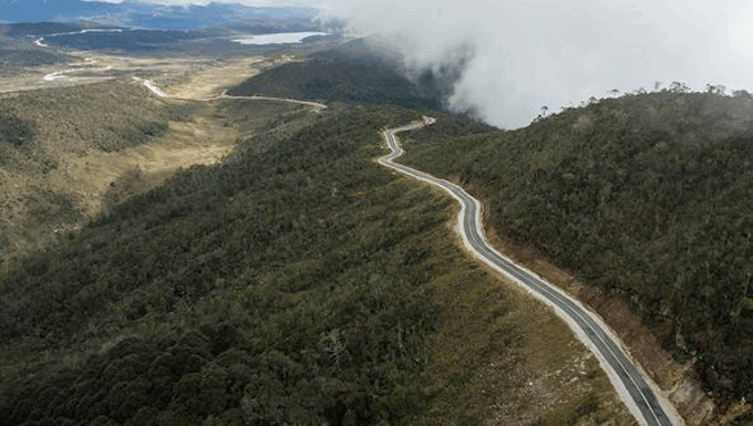 The 4330 km Trans-Papua Highway
