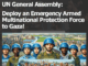 UN peacekeepers advocated by DAWN for Gaza