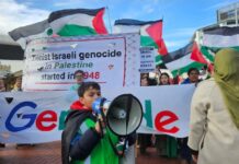 New Zealand pro-Palestinian protesters march against genocide