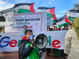 New Zealand pro-Palestinian protesters march against genocide