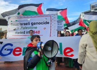 New Zealand pro-Palestinian protesters march against genocide