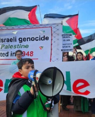 New Zealand pro-Palestinian protesters march against genocide