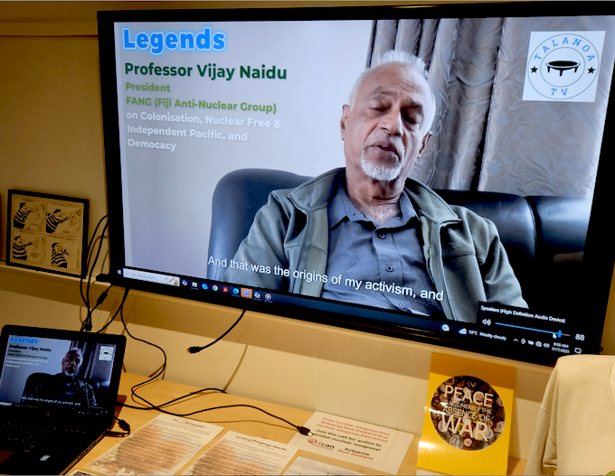 Professor Vijay Naidu of the University of the South Pacific