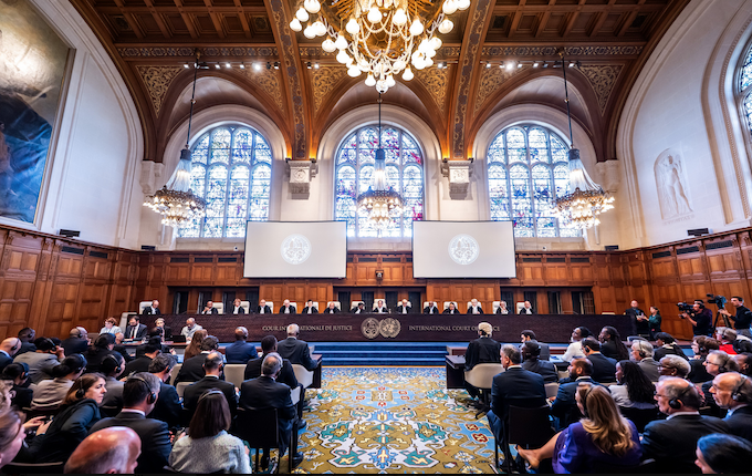 The International Court of Justice in The Hague