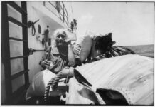 One of many Rongelap people who had to leave their ancestral home via the Rainbow Warrior due to nuclear