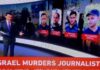 Al Jazeera honouring its killed journalists in a news cast today