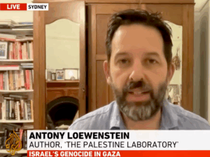 The Palestine Laboratory author Antony Loewenstein