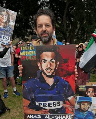 Sydney journalist Antony Loewenstein, author of The Palestine Laboratory