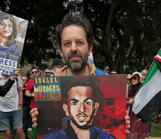 Sydney journalist Antony Loewenstein, author of The Palestine Laboratory