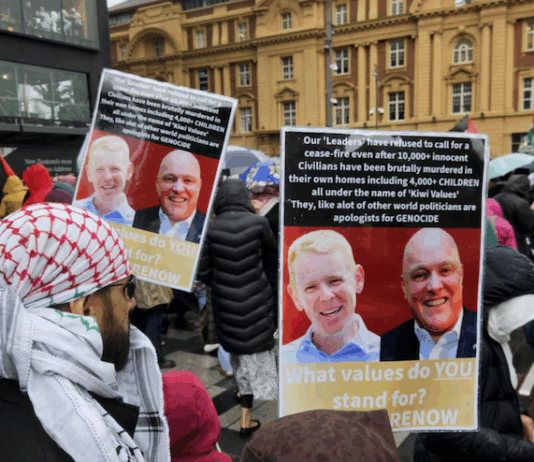 New Zealand's government and its sycophantic media need more time to argue about this very "complex" Gaza genocide