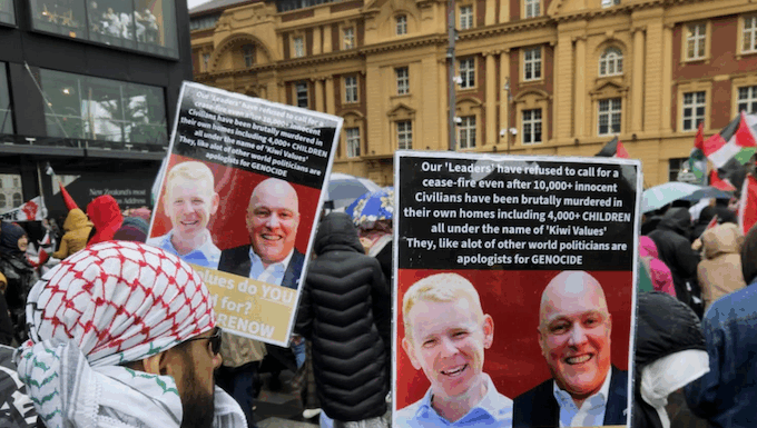 Gerard Otto on Palestine, genocide and the media: ‘Not if – but when – but not now’ New Zealand's government and its sycophantic media need more time to argue about this very "complex" Gaza genocide