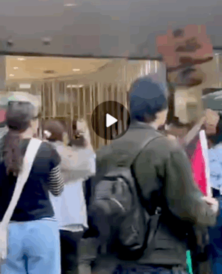 The alleged assault on an elderly protester at the Otāutahi Palestine solidarity rally