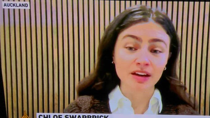 NZ's Green Party co-leader Chlöe Swarbrick