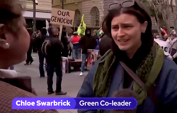 Green Party's Chlöe Swarbrick has said from the start this is not about her and she was telling people this again 