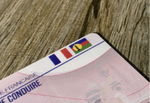 Going . . . going . . . the dual French and Kanaky flags on New Caledonian driving licences
