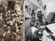 Nuclear refugees from Rongelap in the Marshall Islands being evacuated on board the Rainbow Warrior to Mejatto island in May 1985