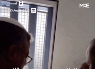 A video clip posted by the Israeli "Security" Minister Itamar Ben Gvir on August 15 showed the bully taunting and intimidating a frail Marwan Barghouti