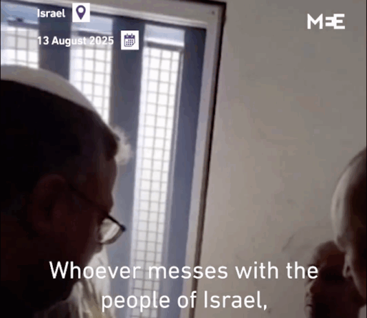 A video clip posted by the Israeli "Security" Minister Itamar Ben Gvir on August 15 showed the bully taunting and intimidating a frail Marwan Barghouti