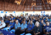 A Human Rights Protection Party (HRPP) rally held during the 2025 Samoan general election campaign