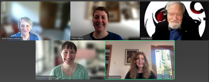 The Speak Up Kōrerotia panel in today's show, "Anti-Nuclear Advocacy in 2025"