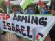 New Zealand protesters at the weekly demonstration against the Israeli genocide in Gaza in Auckland