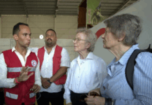 The Elders' joint statement says they saw evidence of food and medical aid being denied entry