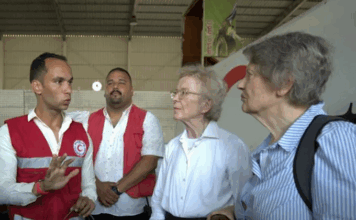 The Elders' joint statement says they saw evidence of food and medical aid being denied entry