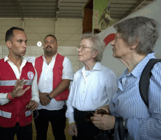 The Elders' joint statement says they saw evidence of food and medical aid being denied entry