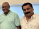 Fiji Trades Union Congress board member Daniel Urai (left) and Fiji Trade Union Congress national secretary Felix Anthony