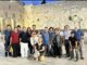A photo of the Philippine media assembled by and flown to Israel