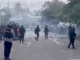 Indonesian security forces fire tear gas to quell protests at Manokwari