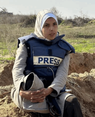 Gazan journalist Mariam Dagga in a last note to her son