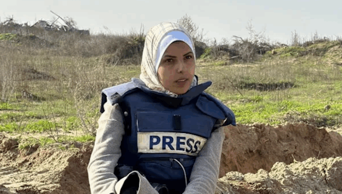 Gazan journalist Mariam Dagga in a last note to her son