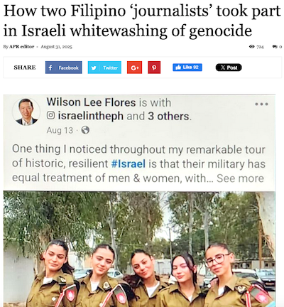 Walden Bello's earlier article in Asia Pacific Report on August 31
