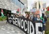 PSNA condemns Collins for ‘can’t be trusted’ stance on Gaza over satellites Protesters accusing Rocket Lab and the New Zealand government of being complicit in Israel's genocide in Gaza