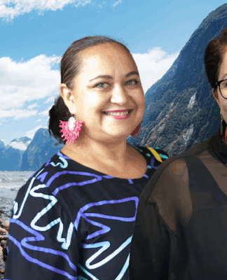 ‘Oceania voices’ – Indigenous climate adaptation network launches in Ōtautahi Tagaloa Cooper (left) and Lisa Tumahai