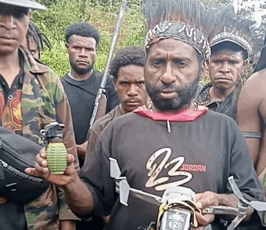 Four members of the West Papua National Liberation Army (TPNPB) were reportedly killed in drone bombings