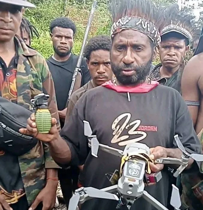 Drone bombings RNZ 680wide Four members of the West Papua National Liberation Army (TPNPB) were reportedly killed in drone bombings