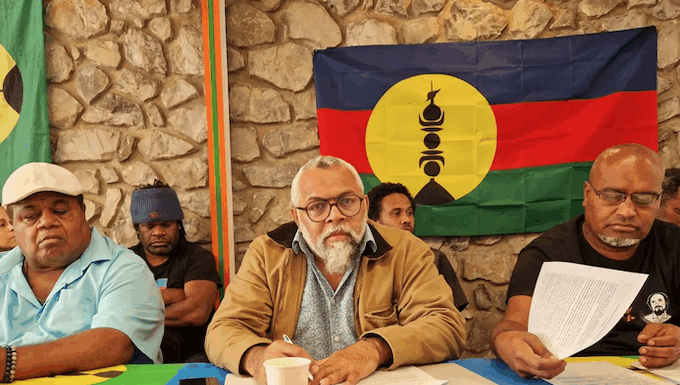 Pro-independence FLNKS representative in the French National Assembly Emmanuel Tjibaou